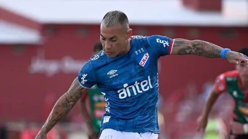 Eduardo Vargas tuvo su estreno goleador con Nacional frente a Boston River (Foto: Nacional)
