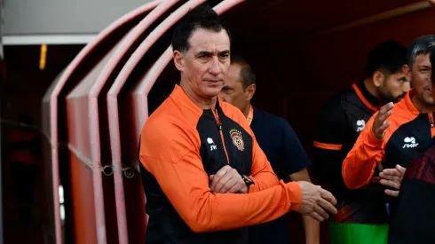 César Bravo se refiere a arquero de Unión San Felipe, Paulo Garcés. (Foto: Photosport)
