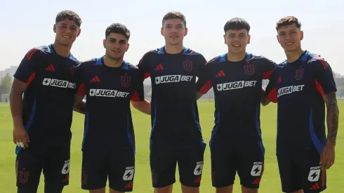 Los juveniles de la U que aportarán el el minutaje sub 21