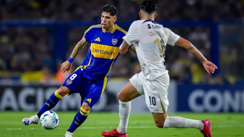 Carlos Palacios jugó 62 minutos en Boca Juniors. ante Rosario Central. (Foto: Getty)
