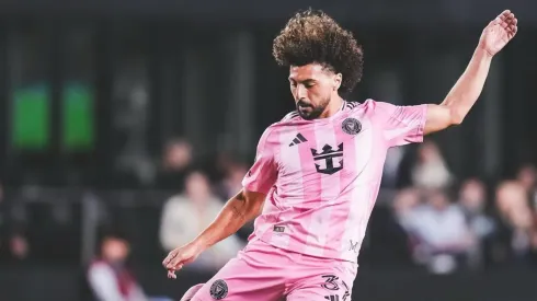 Maximiliano Falcón fue protagonista de inusual acción en la Champions Cup. (Foto: Inter Miami)
