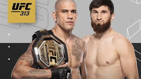 Alex Pereira se verá las caras frente a Madomed Ankalaev en el UFC 313 (Foto: UFC)