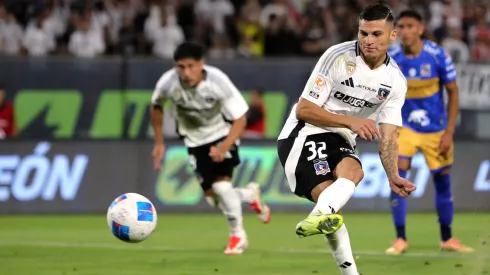 Lucas Cepeda abrió el marcador para Colo Colo ante Everton
