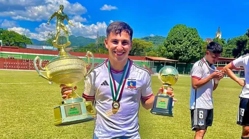 Enzo Riquelme partirá de Colo Colo a club de Primera División. (Foto: Enzo Riquelme)
