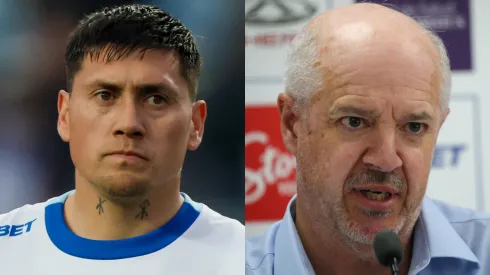 Nicolás Castillo vuelve a arremeter contra Juan Tagle. (Foto: Photosport)
