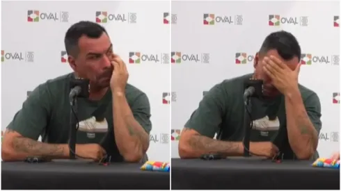 Esteban Paredes en shock por la muerte de Clavito Godoy (Captura)
