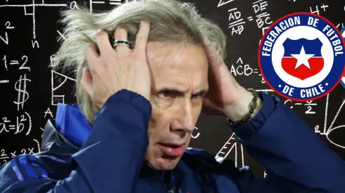 Ricardo Gareca está de las mechas haciendo cálculos para la siguiente fecha clasificatoria. 
