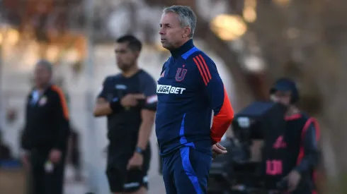 Gustavo Álvarez ya piensa en el debut de la U en Copa Libertadores. (Foto: Photosport)
