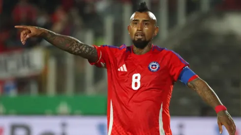 Arturo Vidal jugó hasta los 65 minutos. Fue reemplazado por Luciano Cabral (Photosport).
