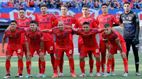 La U confirmó su alineación estelar para el duelo ante Everton (Photosport).
