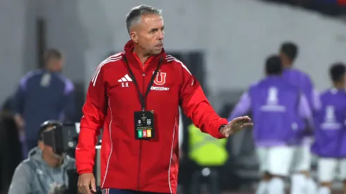 Gustavo Álvarez explica el ajuste que hizo la U para mejorar en el complemento. (Foto: Photosport)
