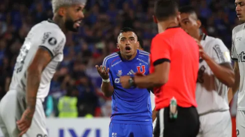 Nicolás Guerra fue una de las grandes figuras en el triunfo de la U (Photosport).
