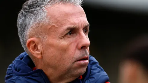 Gustavo Álvarez valora varias cosas positivas que deja el partido de la U ante Magallanes. (Foto: Photosport)