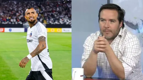 Cristián Caamaño le responde con todo a Arturo Vidal por su festejo tras triunfo de la U. 
