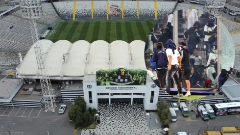 Estadio Monumental , sede de los festejos de Colo Colo (Photosport).
