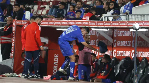 Preocupación total en la U con la lesión de Lucas Di Yorio (Photosport).
