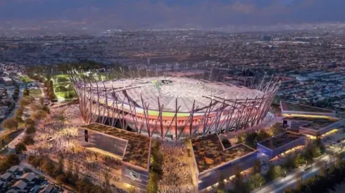 Esta es la maqueta del nuevo Estadio Monumental de Colo Colo. (Foto: Captura)