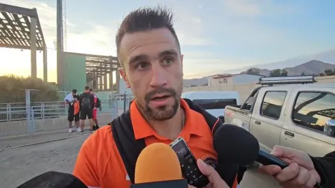 Gustavo Gotti se va con una sensación amarga tras el empate de Cobreloa ante Copiapó, pero también mira el vaso medio lleno. (Foto: Zona de Gigantes, Radio el Loa)

