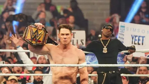 John Cena bate récord y es nuevo campeón indiscutido de la WWE (Photo by Craig Melvin/WWE via Getty Images)
