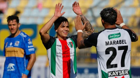 ¡Palestino es el nuevo puntero del fútbol chileno! (Photosport).