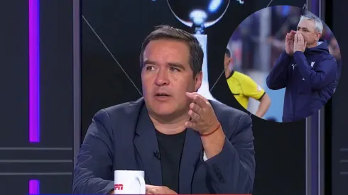 Cristián Caamaño criticó duramente al técnico de la UC (Captura/ Photosport).