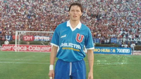 Eduardo 'Gino' Cofré defendió la U entre 1992 y 1996 (Archivo).