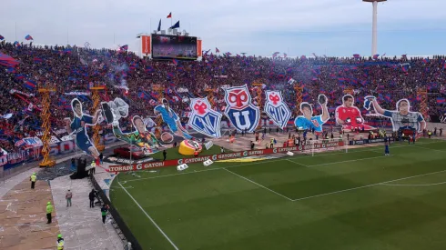 Barra Universidad de Chile (Photosport).
