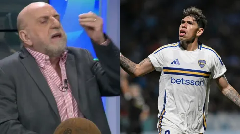 El comentarista de TyC Sports reventó a Carlos Palacios (Captura/Getty).
