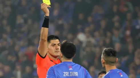 Matías Zaldivia quedó fuera ante Botafogo por acumulación de amarillas (Photosport).
