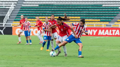 Chile no pudo ante Paraguay (Comunicaciones FFCh). 