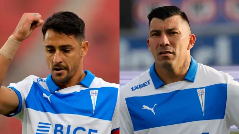 Fernando Zampedri y Gary Medel, referentes de esta UC (Photosport).
