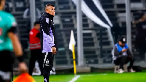 Jorge Almirón tomó la decisión de no ir a conferencia de prensa (Photosport).
