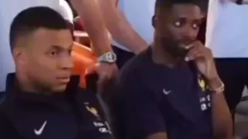 Kylian Mbappé se reencontró con sus excompañeros del PSG. (Foto: Captura)