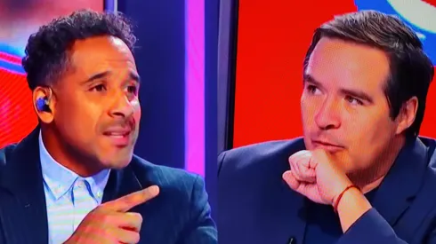 Jean Beausejour no aguantó las críticas de Caamaño. 
