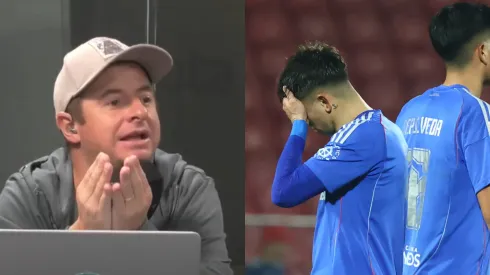 Coke Hevia fue lapidario con la U (Captura/Photosport).
