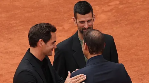 Djokovic se sinceró sobre su relación con Federer y Nadal (Getty Images).
