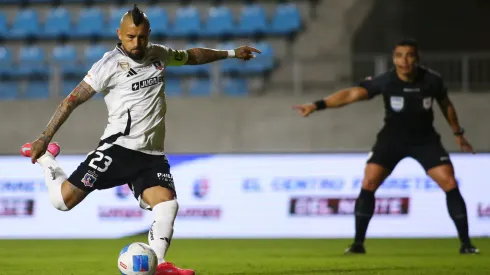 Arturo Vidal se molestó con periodista. (Foto: Photosport)
