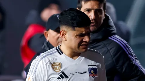 Se revela qué sufrió Claudio Aquino en el partido de Colo Colo ante Cobresal. (Foto: Photosport)
