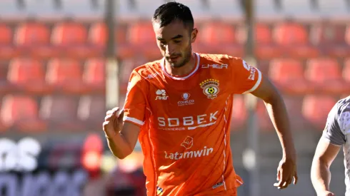 Agustín Heredia no estará en Cobreloa ante Curicó Unido. (Foto: Photosport)
