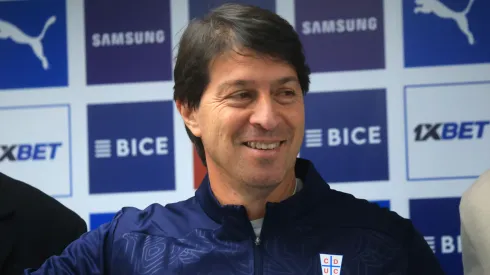 Daniel Garnero hace su estreno en la UC (Photosport).
