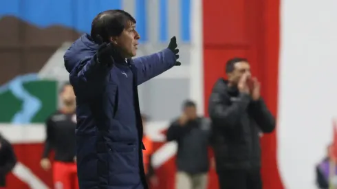 Garnero debutó con un empate en la UC (Photosport).
