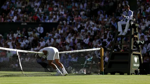 Fabio Fognini jugó su último partido en Wimbledon (Getty Images).
