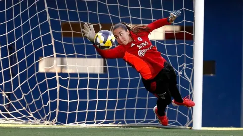 Chile Femenino se mide ante Bolivia en partido amistoso en La Florida. (Foto: Federación de Fútbol de Chile)