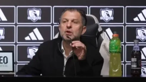 Aníbal Mosa habló de las posibles salidas de Colo Colo. (Foto: Captura)
