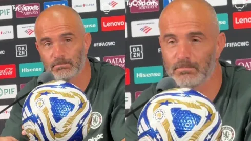 Enzo Maresca quedó plop (Captura)

