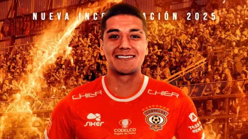 Cobreloa hace oficial su primera incorporación en el Mercado de Fichajes. (Foto: Cobreloa SADP)
