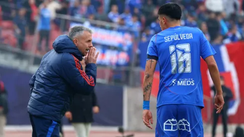 Gustavo Álvarez tiene clara su postura ante la venta del 'Tucu' Sepúlveda (Photosport).
