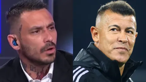 Pinilla no soportó la actitud de Almirón (Photosport).
