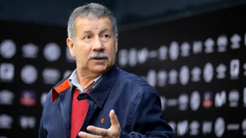 Eddio Inostroza se refiere a la partida de Cristián Zavala. (Foto: Photosport)