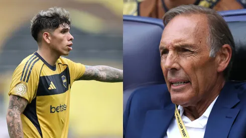 Miguel Ángel Russo perdió la paciencia con Carlos Palacios en Boca Juniors (Getty Images).